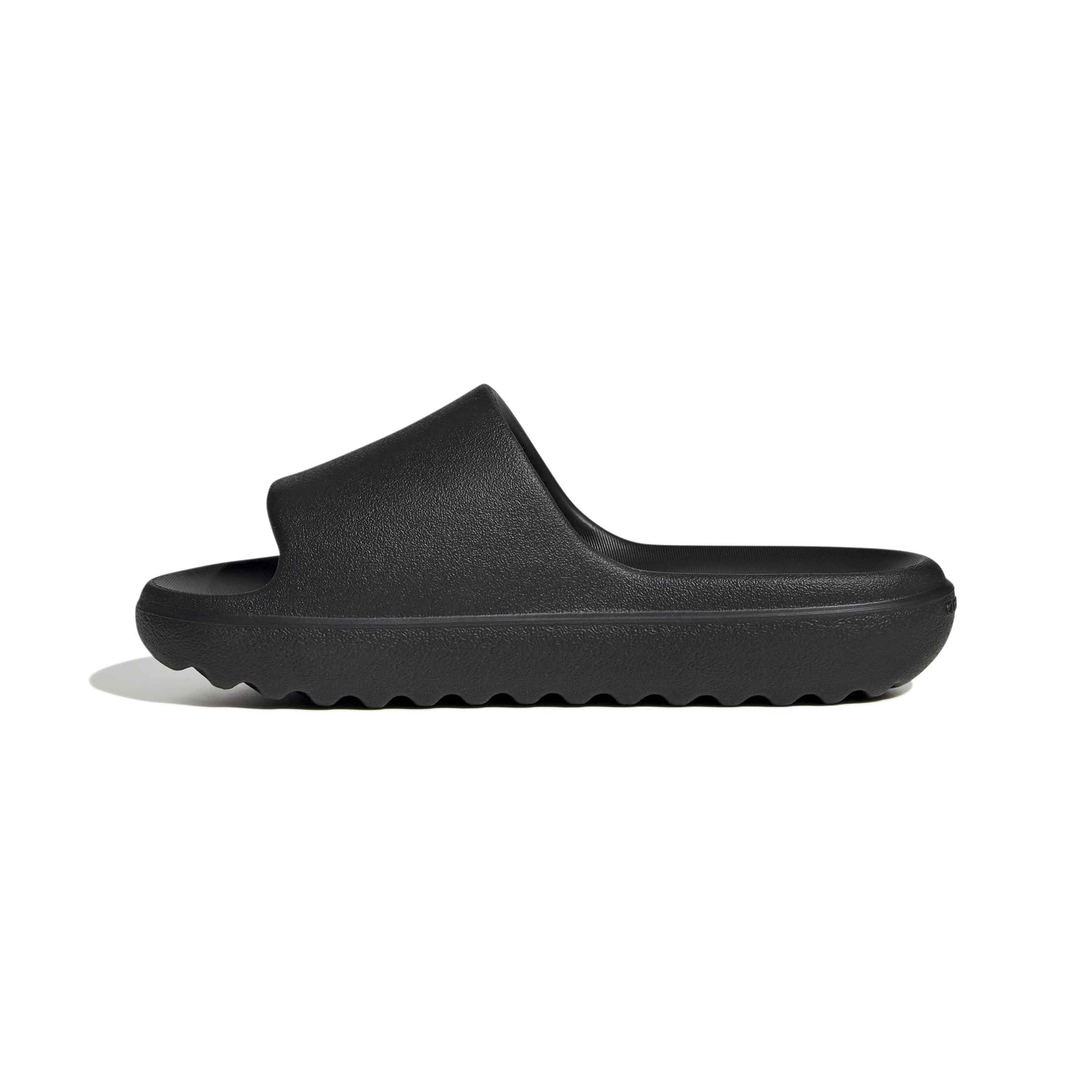 adidas Unisex-Kids Adilette Lumia, Black/Black/Black, 5