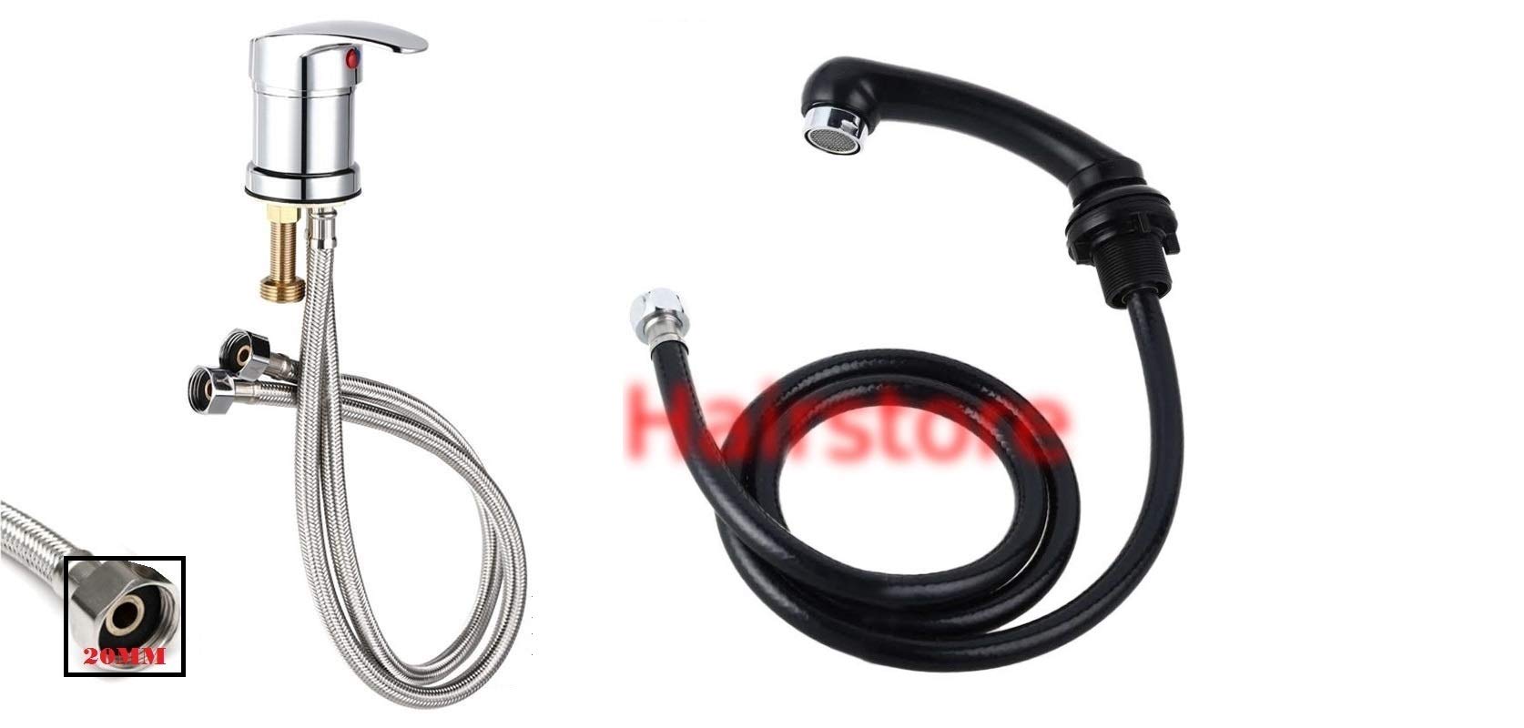 Mixer tap Set Kit Salon Barber Faucet with Shower Head