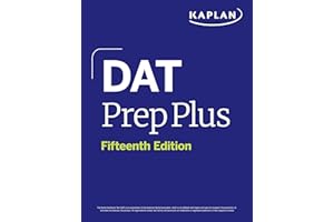 DAT Prep Plus, Fifteenth Edition (2026): Includes 12 Pages of Full Color Study Sheets + Online Access to 2 Full Length Practi