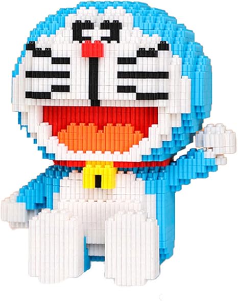 Amazon Co Jp 3998pcs より大きなドラえもんビルディングキットナノミニブロックモデルマイクロブロック3dパズルナノレンガおもちゃ ギフト子供大人用 A ホーム キッチン