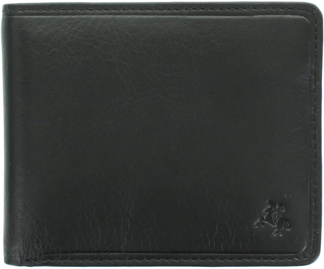 VISCONTI Tuscany Collection Francesca Leather Wallet with RFID Protection TSC46 Black - Image 4