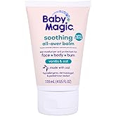 Baby Magic Soothing All-Over Balm, Vanilla &amp; Oat Scent, 4 Fl Oz | Nourishing Newborn Balm, Skin Moisturizer for Face, Body &amp; Bum, Hypoallergenic, Dermatologist Recommended