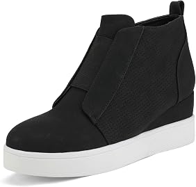 Dream Pairs Women’s Platform Wedge Sneakers Ankle Booties