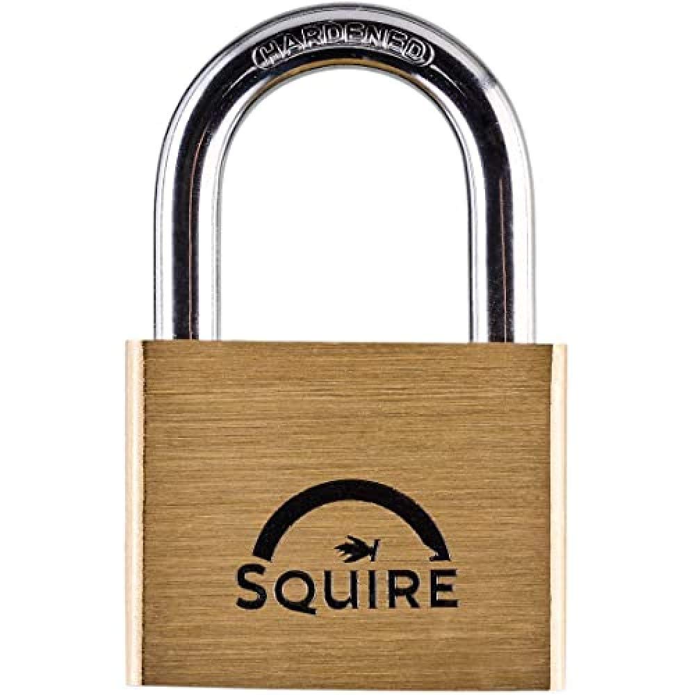 Henry Squire Lion Premium Solid Brass 5 pin Double Locking Padlock, 51 mm (Length)