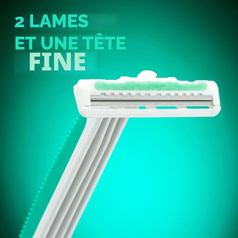 Extra 2 Précision pour Homme Rasoirs Jetables 20 Unités