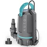 Aquastrong Automatic Sump Pump, 1/2 HP Submersible