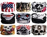 Landisun Headband Face Mask Bandanas Face Scarf Multifunctional Seamless 16-in-1 Sports High Elastic Magic, Outdoor & Casual UV Protection