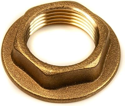 Thunderfix Brass Flanged Backnut 3/4" BSP for Bath Taps Fits 24.1mm Thread