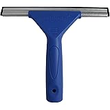 Ettore 8-Inch All Purpose Window Squeegee with Lifetime Silicone Rubber Blade, Blue