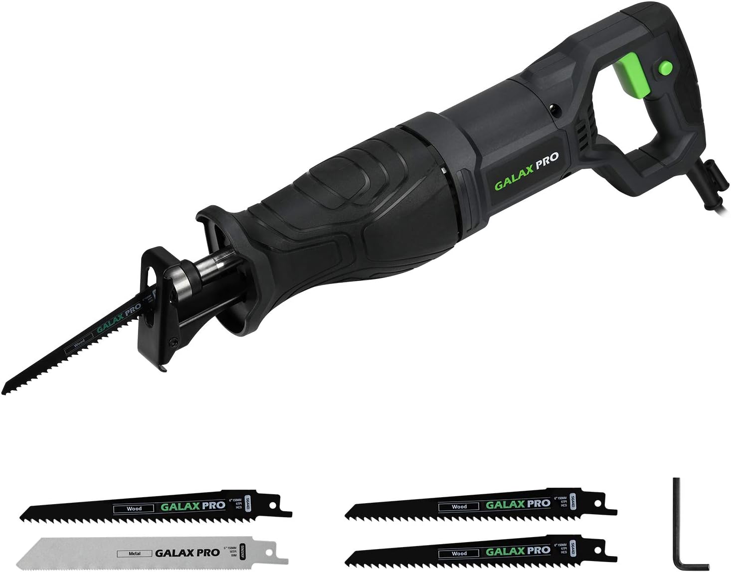 Reciprocating Saw, GALAX PRO 900W Variable Speed Corded Reciprocating