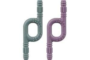 NEARBYME Silicone Oral Motor Aids Chews for Aggressive Chewers with Autism, ADHD, SPD, or Special Need (P-Chew Cadat/Venus)