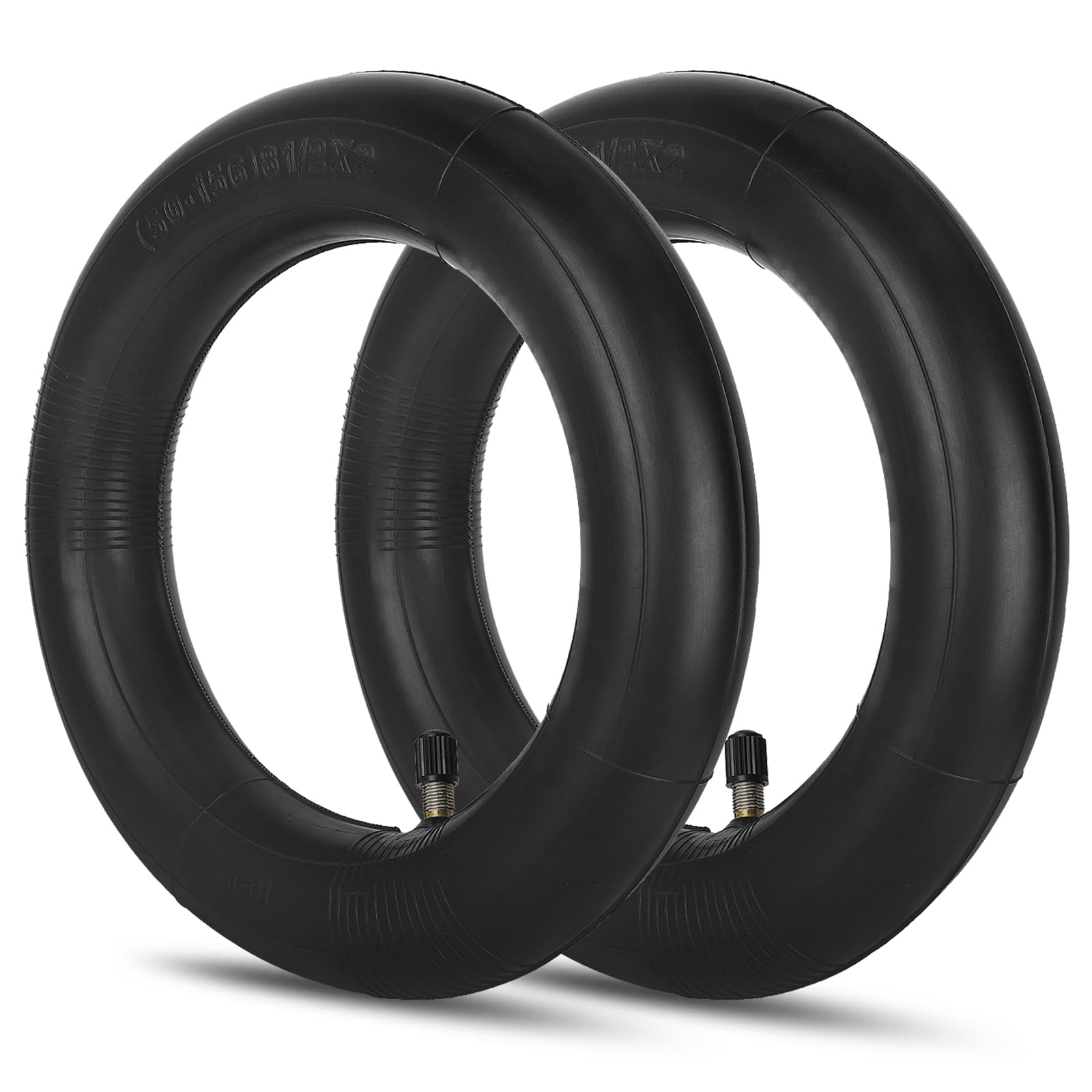 Natcoo Inner Tube 8 1/2 x2 for Xiaomi Electric Scooter, 2 mm Double Thick, Wear-Resistant, Shock-Absorbing, 8.5 Inch Inner tube for Xiaomi M365/Pro/Pro 2/1S/Essential/Mi 3, for 50/75-6.1 Tyre