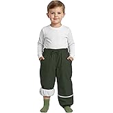 MIVEI 2T/3T/4T/5T Toddler Snow Pants Waterproof Fleece Lined Winter Warm Ski Rain Pants with Drawstring for Kids Boys Girls