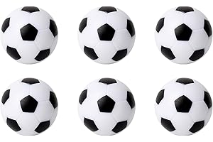 GSE Games & Sports Expert 6/12-Pack Foosball Table Replacement Balls, 36mm(1.42") Tabletop Soccer Football Balls for Foosball Table Accessories