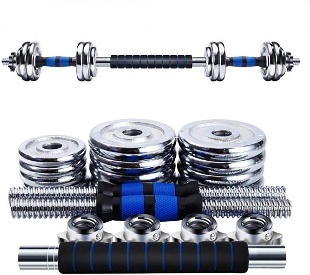 WSC Dumbbell, Exercise Arm Muscle Home Exercise Fitness Equipment, Set 15KG20KG (Size : 20KG)