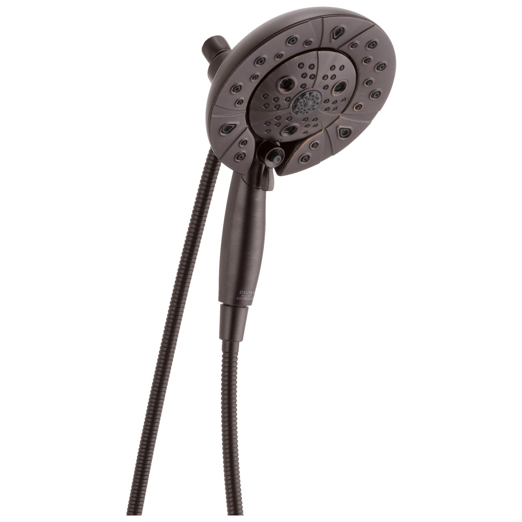 Delta Faucet 5-Spray In2ition Dual Shower Head with Handheld Spray ...