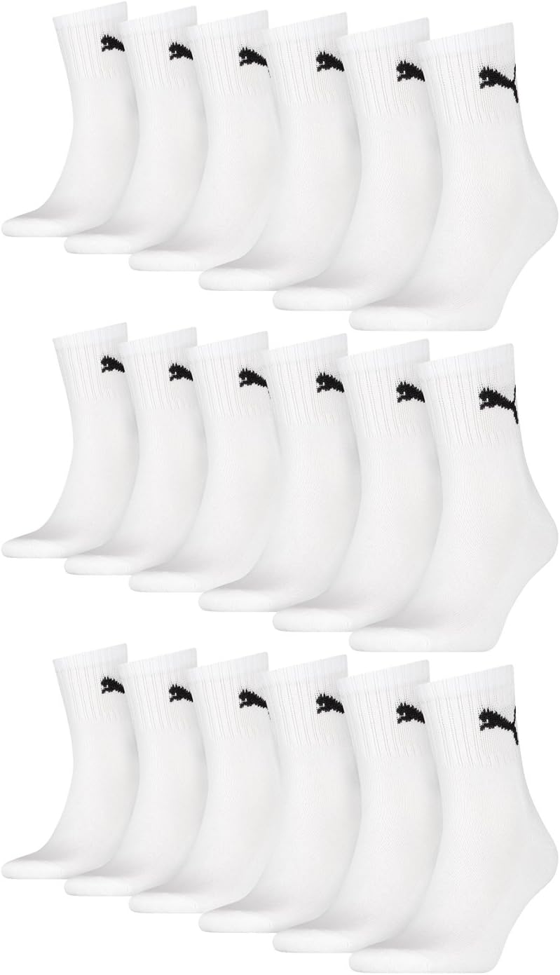 PUMAMen's Short Crew Socks Sportsocken Mit Frotteesohle 12er Pack Sports socks