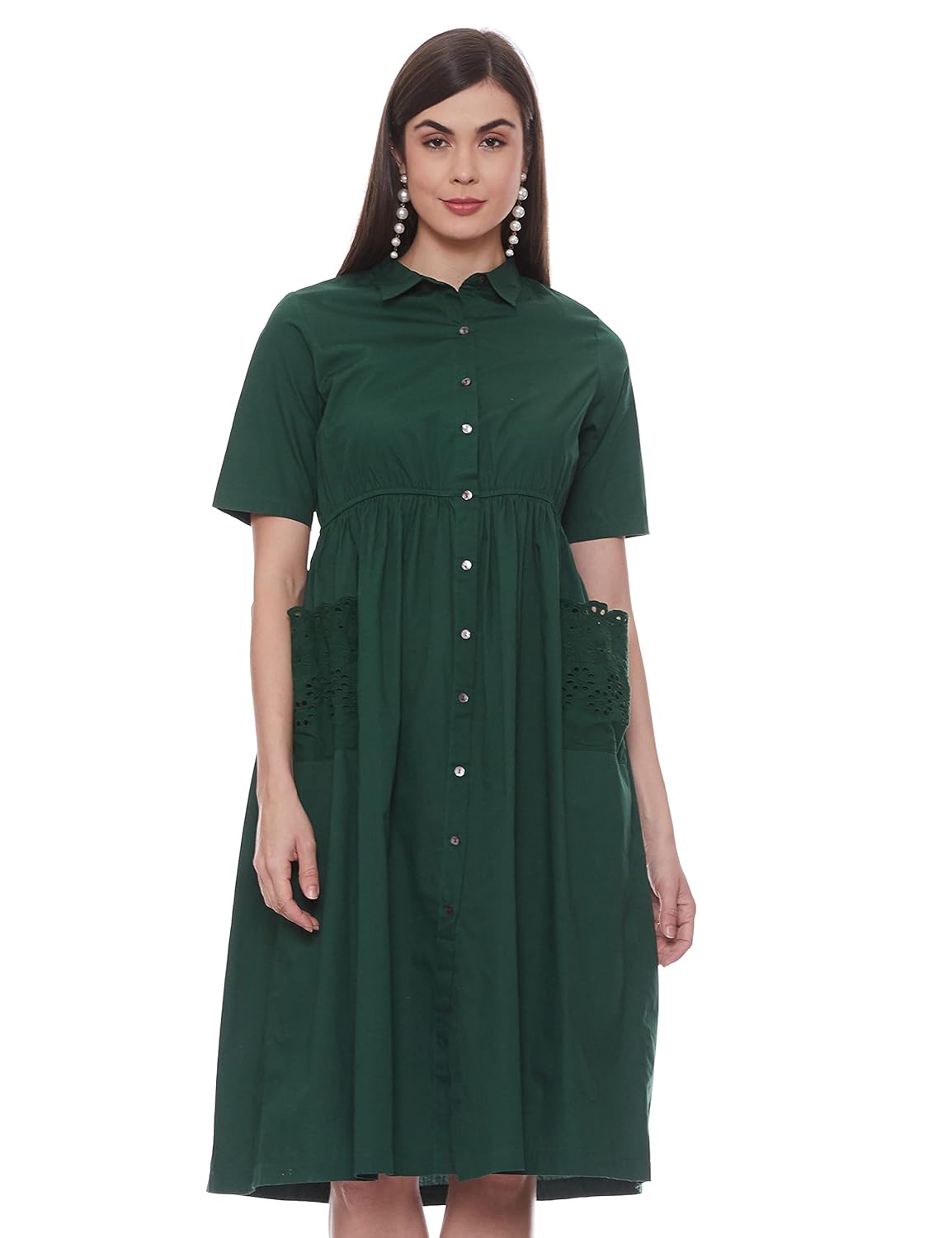 Buy Max Cotton Wrap Dress at Amazon.in