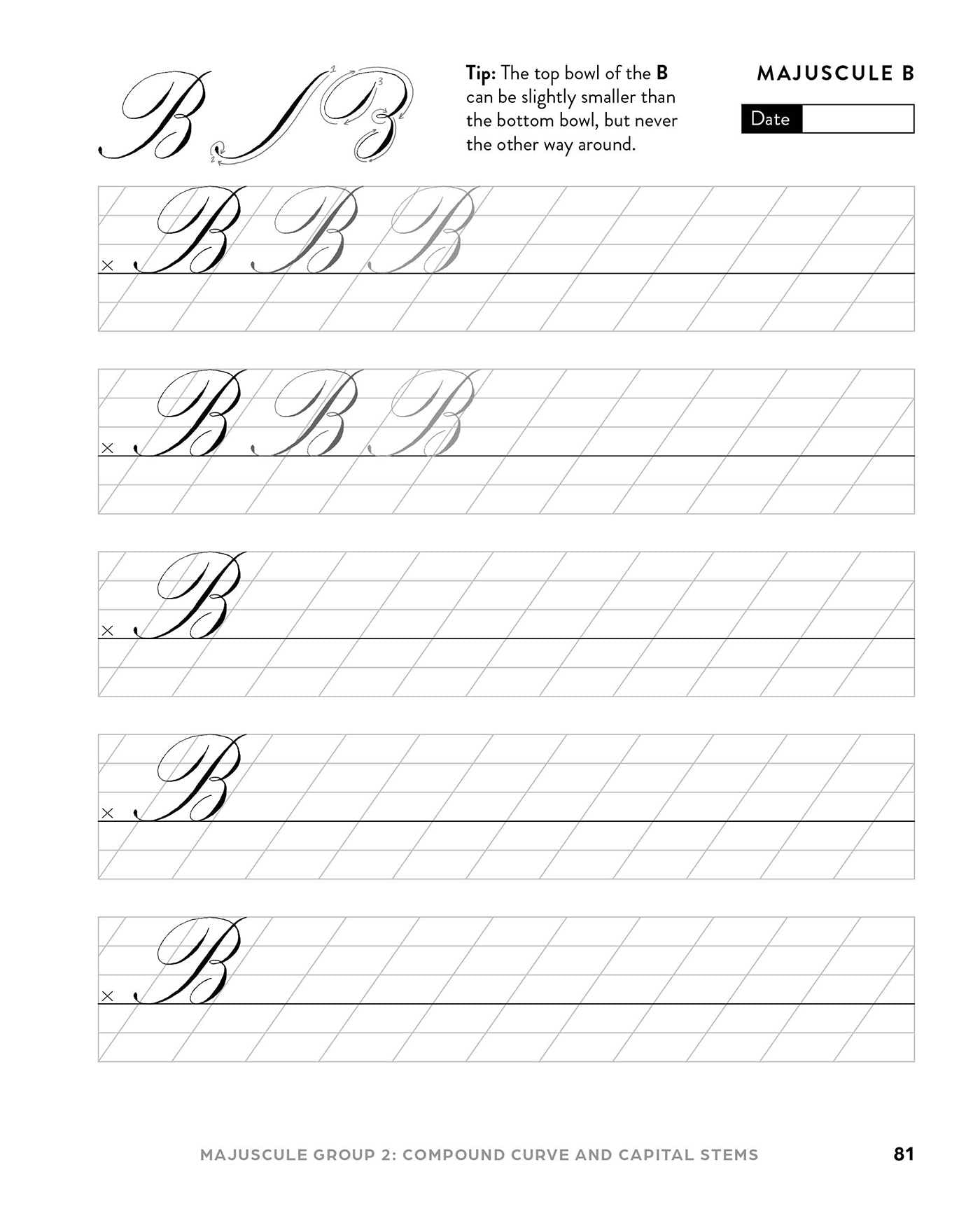 Copperplate Calligraphy Practice Book (Hand-Lettering & Calligraphy Practice)