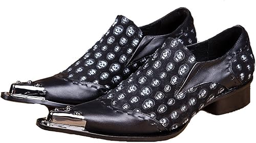 skull slip on shoes