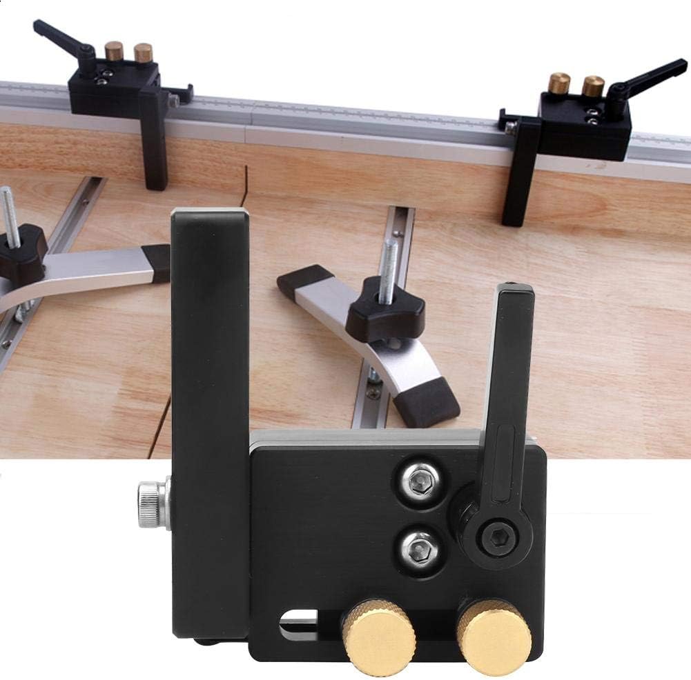 2PCS Left Right T Slot Miter Stop Locator Track Woodworking Positioning Limiter Slot Track Stopper - Image 4