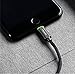 mcdodo Smart LED 4FT/1.2M Auto Disconnect Nylon Braided Sync Charge USB Data Cable Compatible Phone 14/13 Pro Max/12/11/XS Max/XS/8/7/7, 6/6, 6s/6s Plus, 5s/5c/5, Pad Pro/Air 2,Pad mini 4,Pod