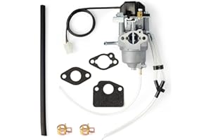 ESTTLAMER Inverter Generator Carburetor With Fuel Lines and Gaskets Replacement for Champion Predator Firman ETQ Ryobi 2000 2300 Watt Huayi P16D-1