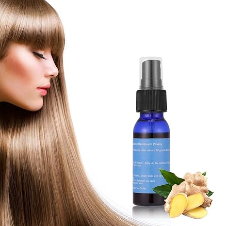 Amazon Com Hair Growth Serum 30ml Ginger Extract Fast Hair Re