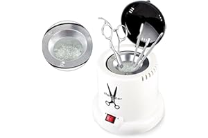 SULLMAR Nail Tools Cleaner High temperature Pot for Scissors Tweezers Clippers Nail Art Tools Manicure Cleaning Clean Box for Nail&Hair Salon