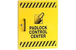 Windy City Cabinet Lockout Tagout Kit, Padlock Control Center for Safe Padlock Storage