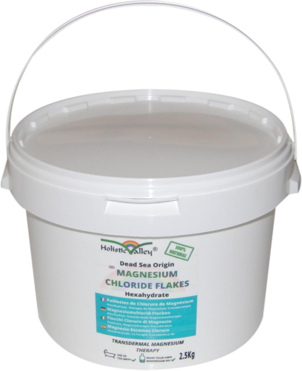 Magnesium Chloride Flakes 2.5kg tub
