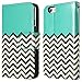 iPhone 6 Case, iPhone 6S Case, ULAK Premium Flip Wallet case for Apple iPhone 6 / 6S 4.7 inch - Magentic Synthetic Leather Cover with Card Slots / Holder (Follow the sky-2014 version)