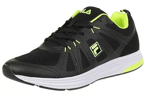 fila trainers all black