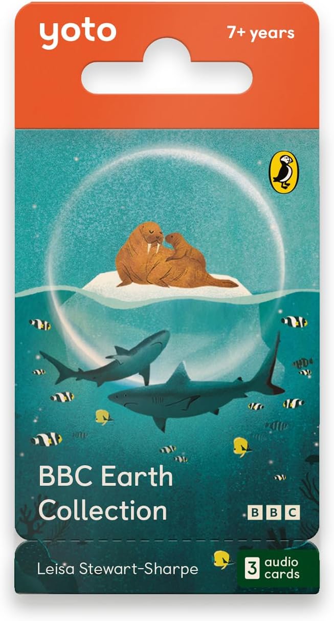 YOTO BBC Earth Collection Kids Audio Cards 3-Pack Ages 7+
