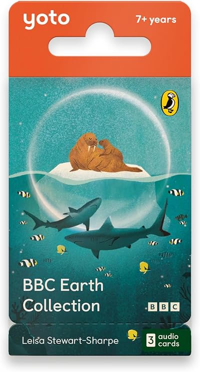 YOTO BBC Earth Collection Kids Audio Cards 3-Pack Ages 7+
