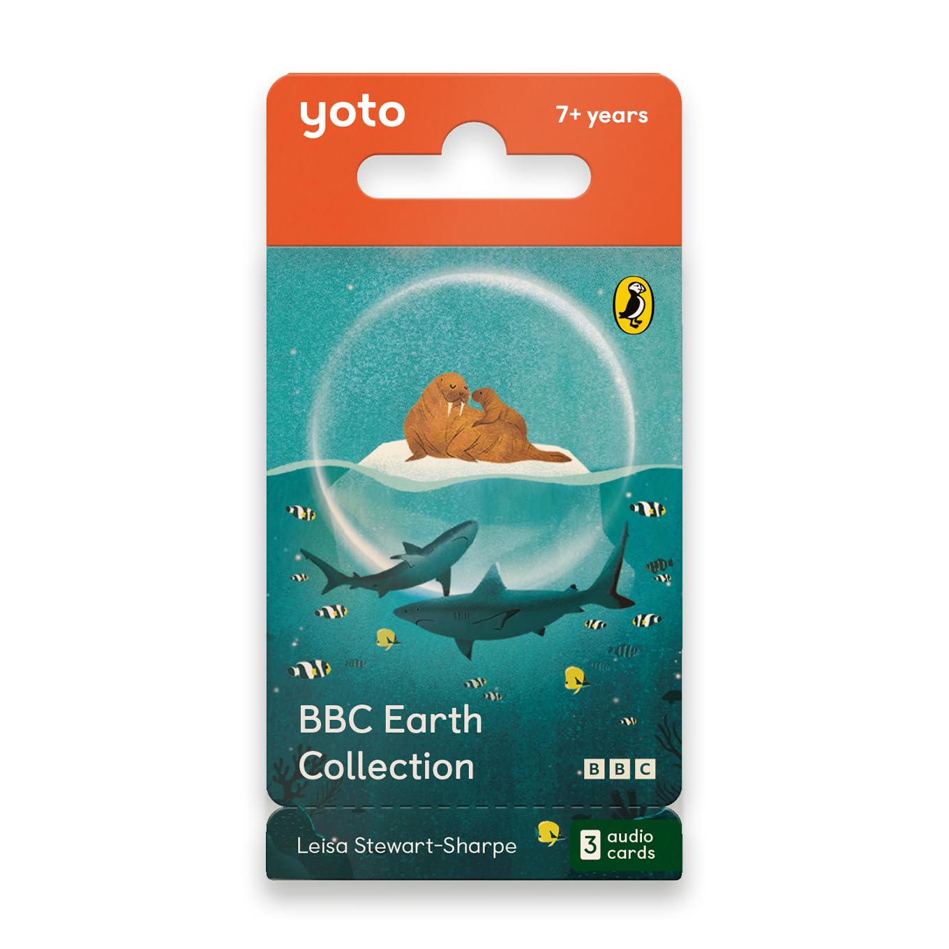 Yoto BBC Earth Collection – Kids Audio Card for Use with Player & Mini All-in-1 Audio Device, Educational Screen-Free Listening with Fun Stories for Learning, Ages 7+