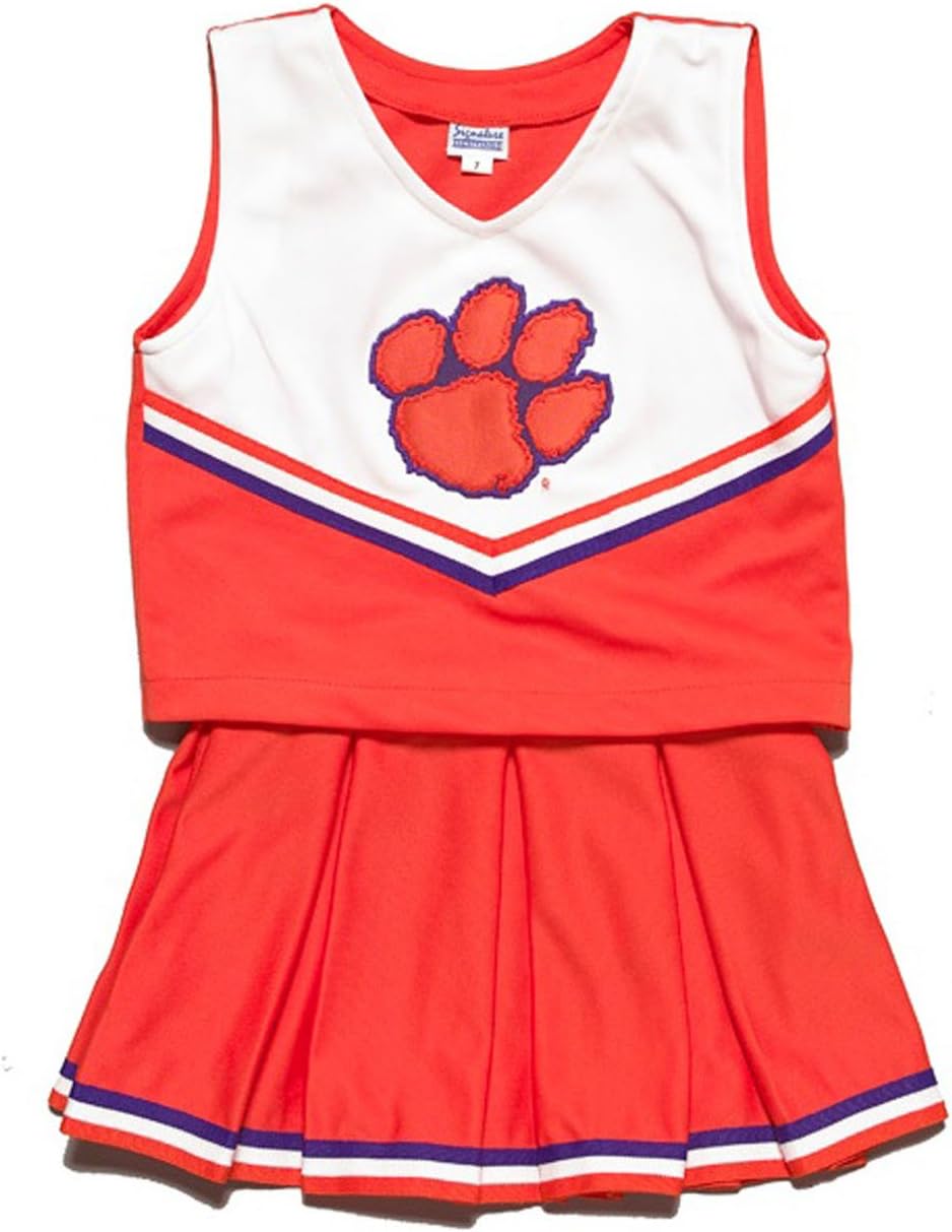 Clemson Tigers NCAA College Youth Cheerleading Outfit- Size 6