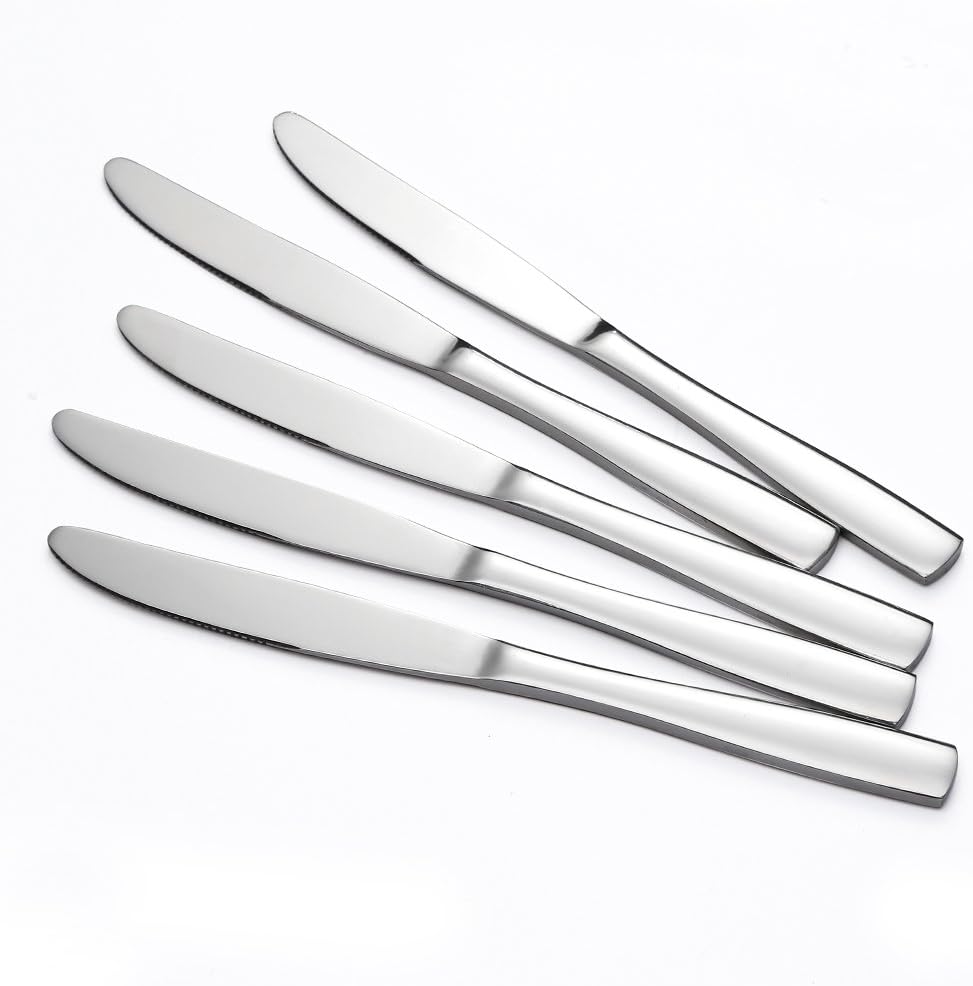Eslite Stainless Steel Dinner Knives Set,12-Piece: Kitchen & Dining