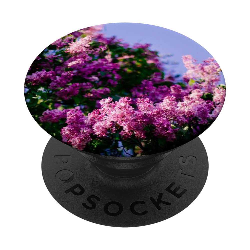 Lilacs Botanical Flowers Bouquet PopSockets Swappable PopGrip