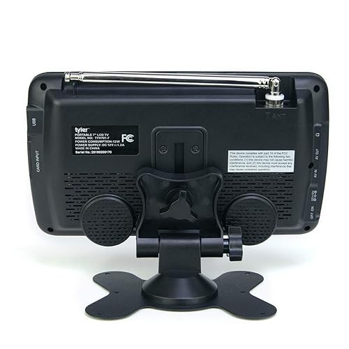 Yoidesu Portable Monitor, 7inch TFT HD Color Screen Monitor with Bracket, VGA AV BNC USB DC Interface, Mini Display with Dual Speakers and Remote Cont : Yoidesu Portable TV LCD Monitor, 7in 1080P