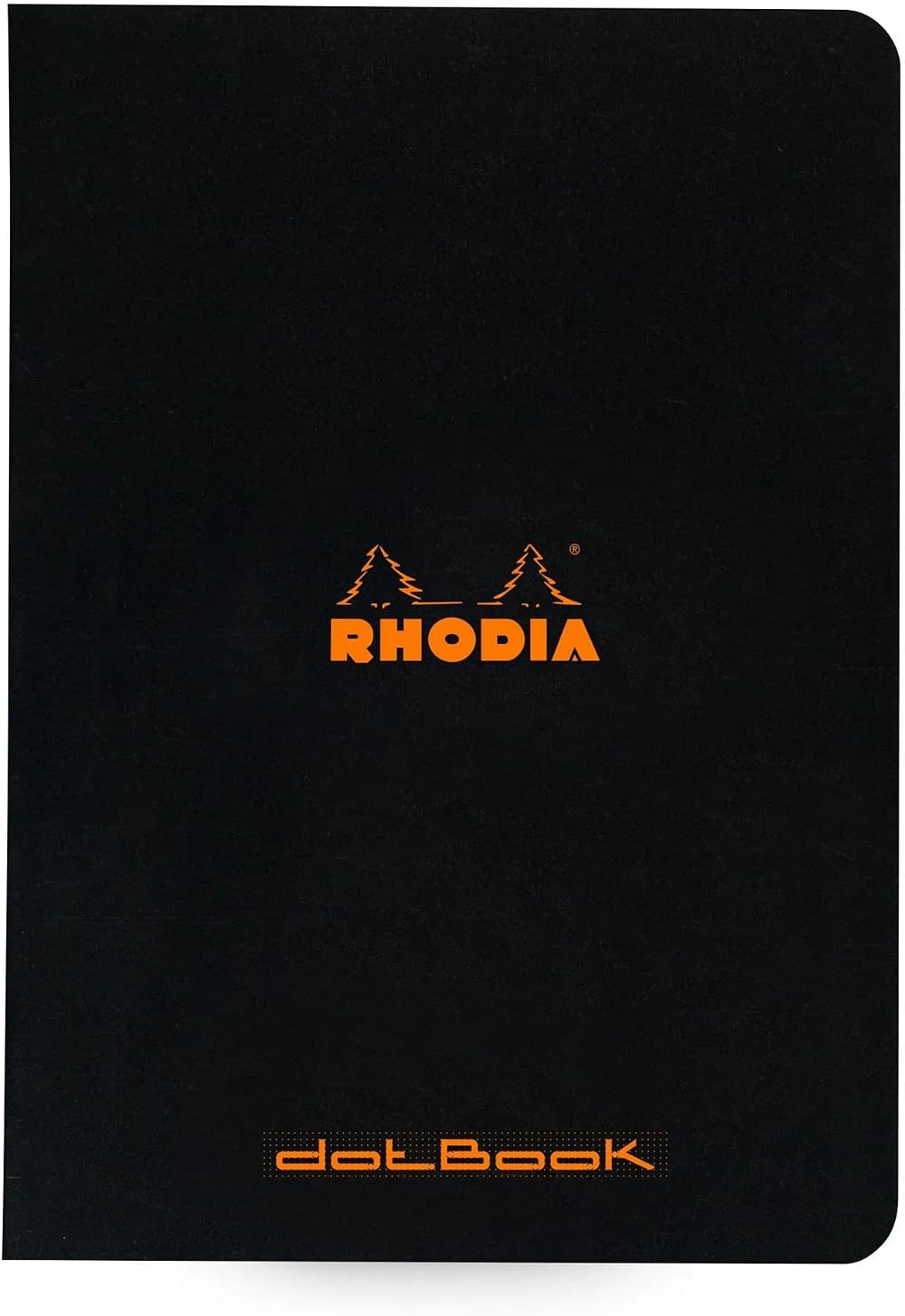 Rhodia 119186C Pack 10 Black A5 Dotted Notebooks 96 pages 80 gsm Clairefontaine