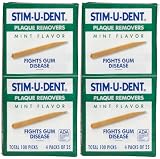 Stim-U-Dent Plaque Removers - Original - 25 ct - 8 pk