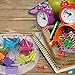 Office Style Colored Binder Clips, Assorted Size, 26 Pieces, Small