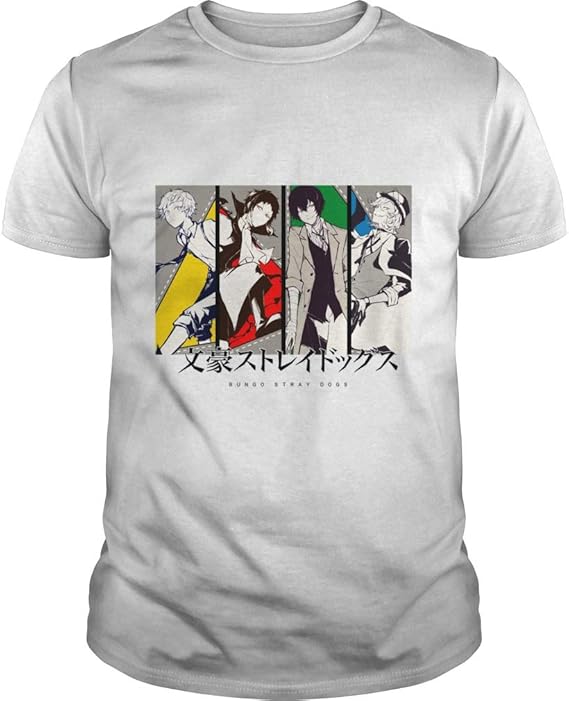 DUROLKTY Bungo Stray Dogs Jiu12 Color Women's T Shirt Amazon.co.uk