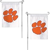 Desert Cactus Clemson University CU Garden Flag – 19 x 12 inch Clemson Tigers Banner, For Outdoor Display and Events (Design F)