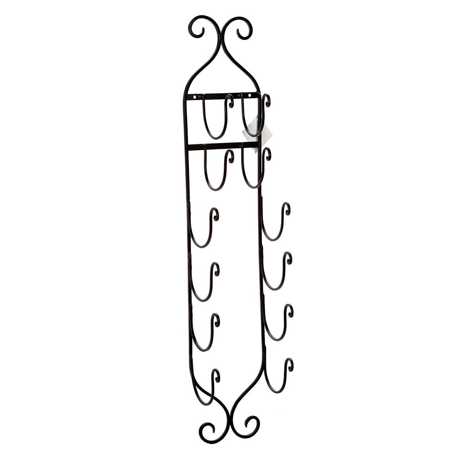 Hosley Wall Hanging Multi Purpose Wine Rack / Towel Rack 31" High