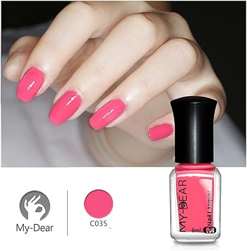 6ml Pelable Vernis à Ongleshiglles Brillant Vernis à