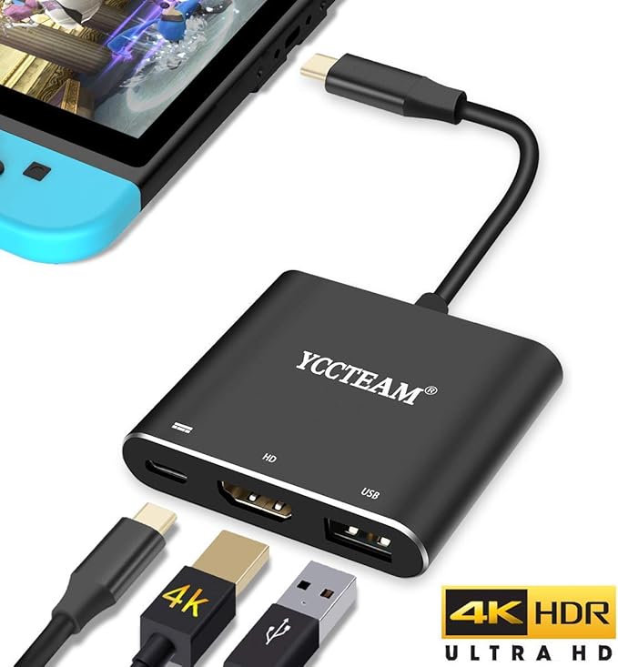 HDMIAdapter für Nintendo Switch, 4K 1080P Typ C Amazon.de Elektronik