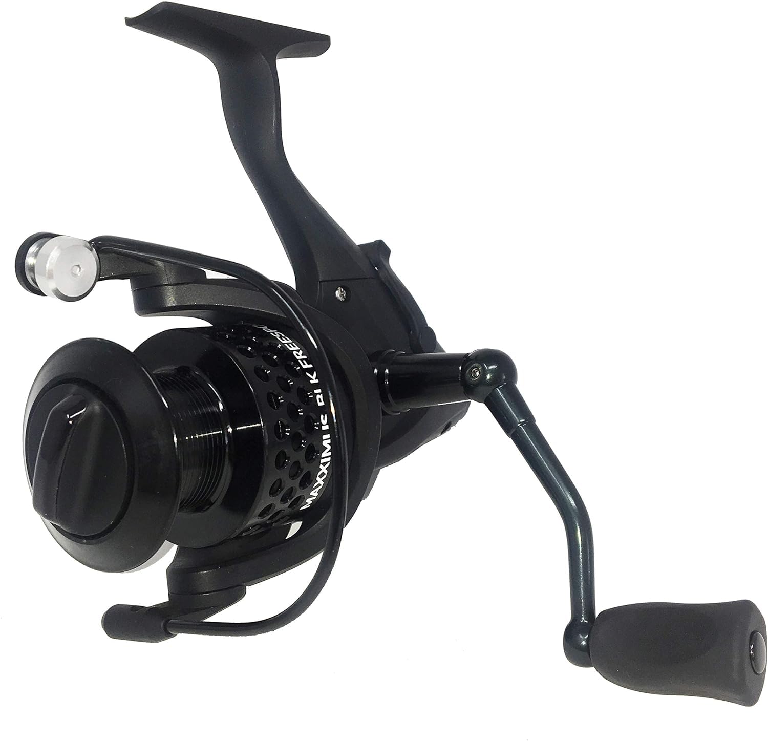 FISSION - FD40 Fishing Reel (1BB) Front Drag Fixed Spool Pre-Spooled 0.25mm 7.5lb Mono Line On - From Freshwater to Light Sea Fishing (FD40-160m / 0.25mm) [11-41040]