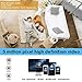 Vrnzau Hidden Camera 1080P WiFi HD Spy Plug Adapter PTZ 180° Lens Rotation Wireless Video Recorder Motion Detection Security Monitoring Nanny Cam